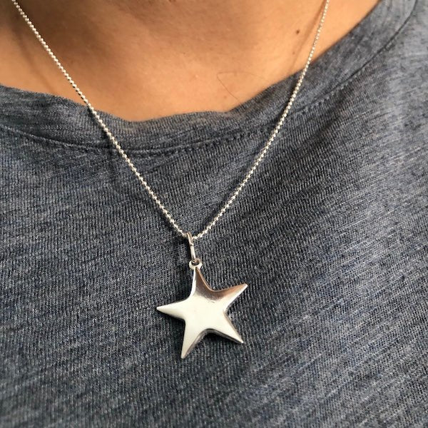 Cadena Plata Big Star - Unicus Joyas